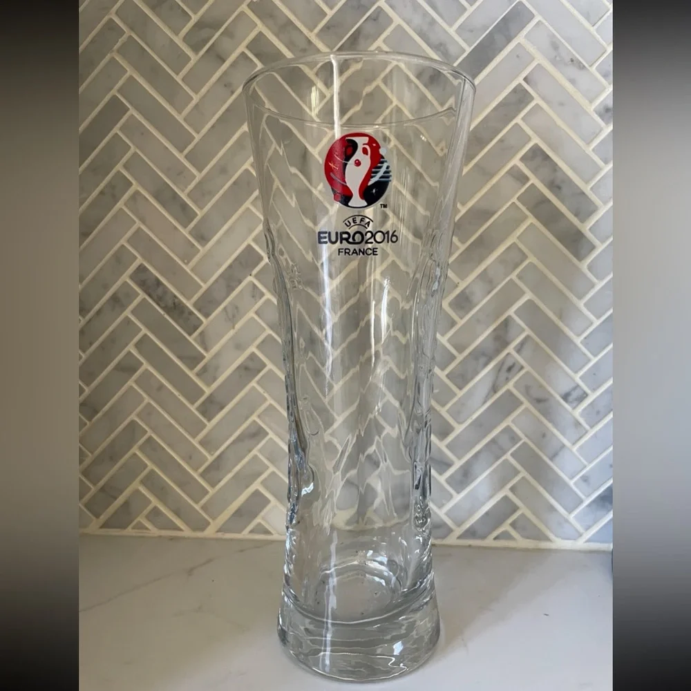 Carlsberg Euro 2016 UEFA France Beer Glass